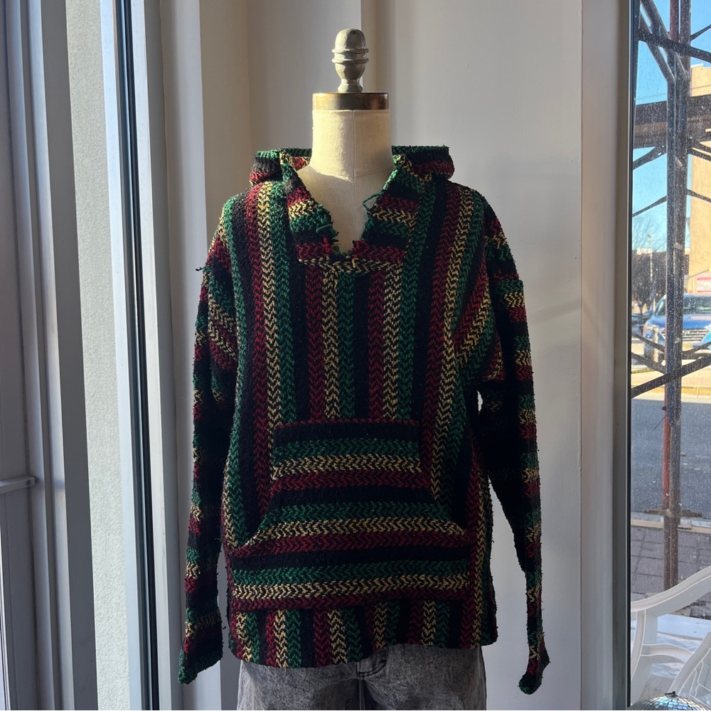 Baja Joe Rasta Drug Rug Pullover